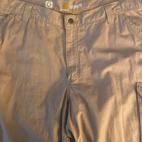 Men’s Carhartt Rugged Flex Relaxed Fit Canvas Cargo Work Pant - Picture 5 of 13